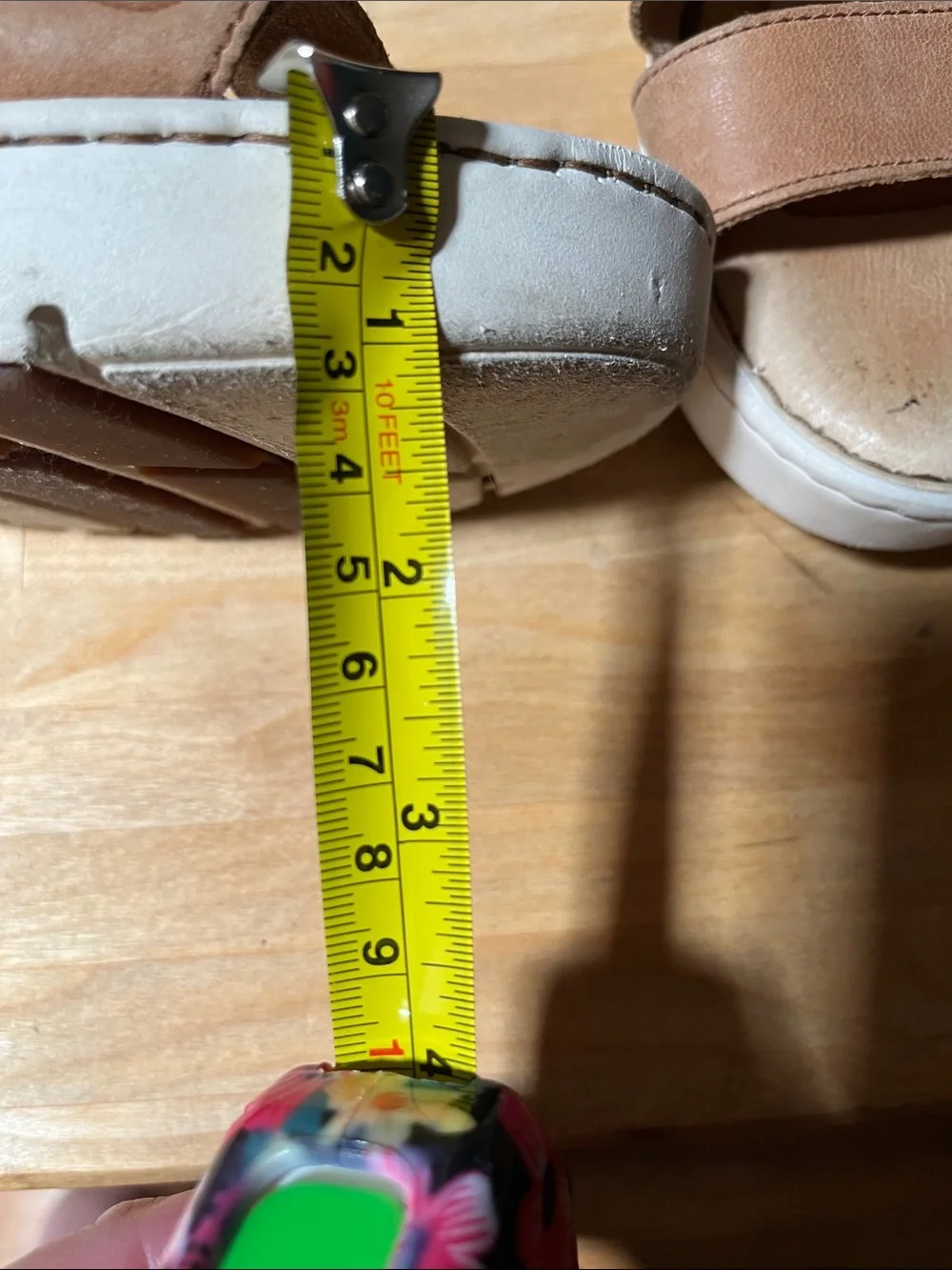 Born Tan/Brown Triple-Strap Leather Sandals